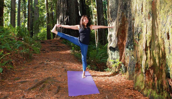 Jade Yoga Voyager Natural Rubber Yoga Mat - best for travel