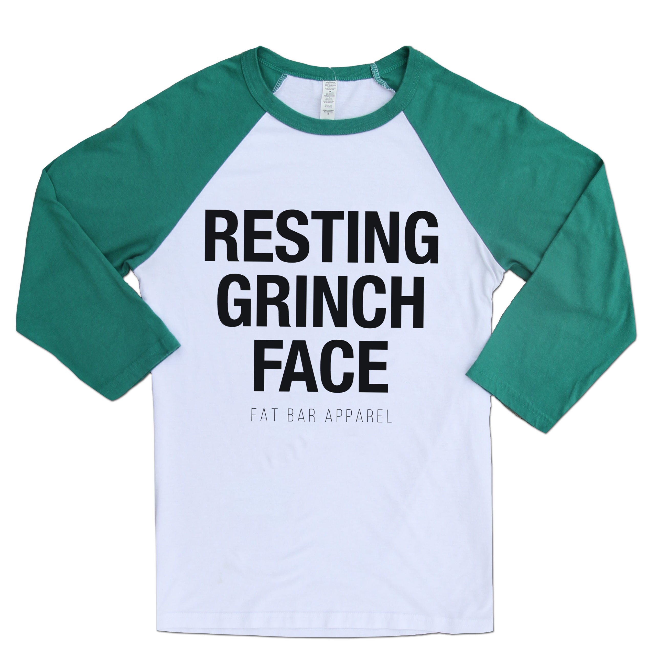 grinch baseball shirt