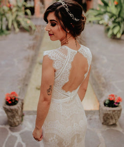 bhldn used wedding dress