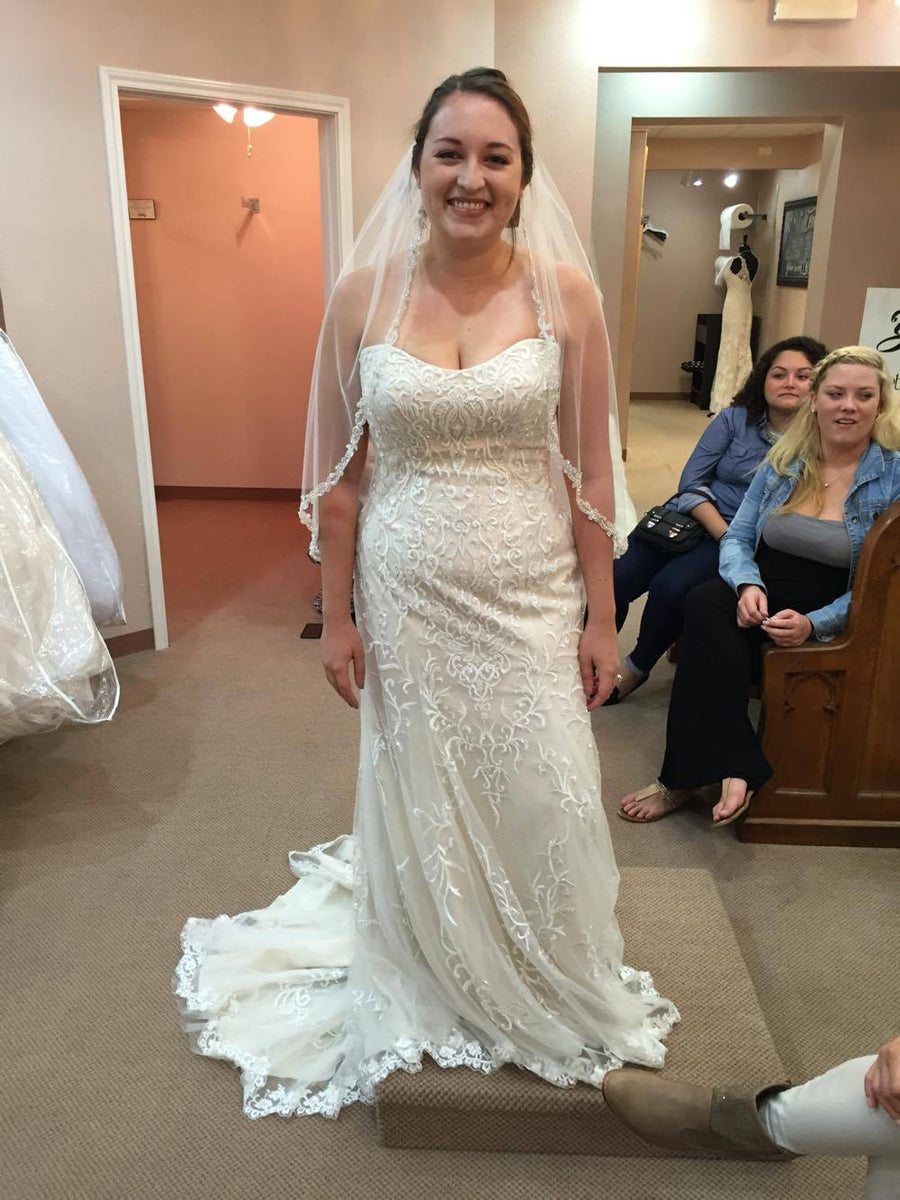 Maggie Sottero 'Amaya' size 14 used wedding dress – Nearly Newlywed