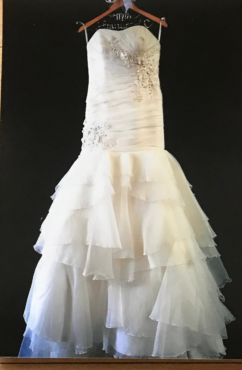 A.C.E. 'Sleeveless' size 6 used wedding dress – Nearly Newlywed
