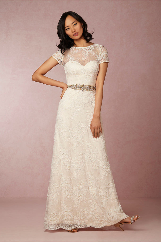 BHLDN 'Avery' size 4 used wedding dress - Nearly Newlywed