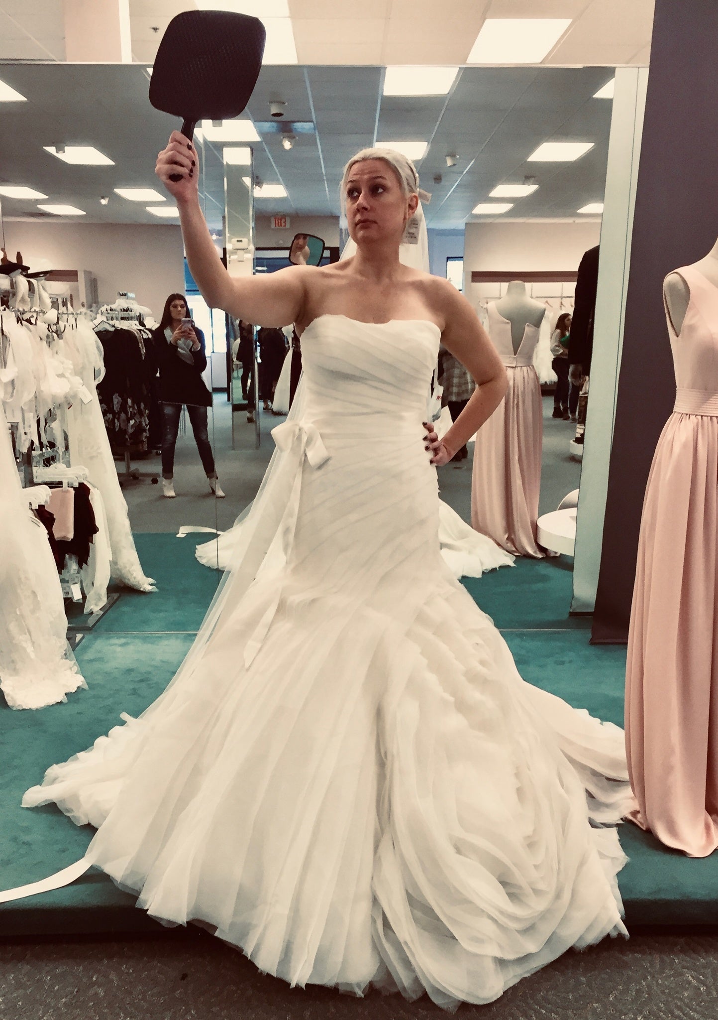 White by Vera Wang 'VW351395' – Nearly Newlywed