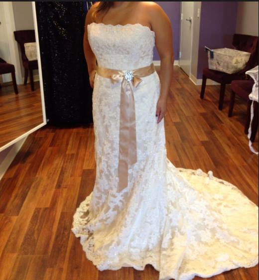 Maggie Sottero 'Karena Royale' size 18 new wedding dress – Nearly Newlywed