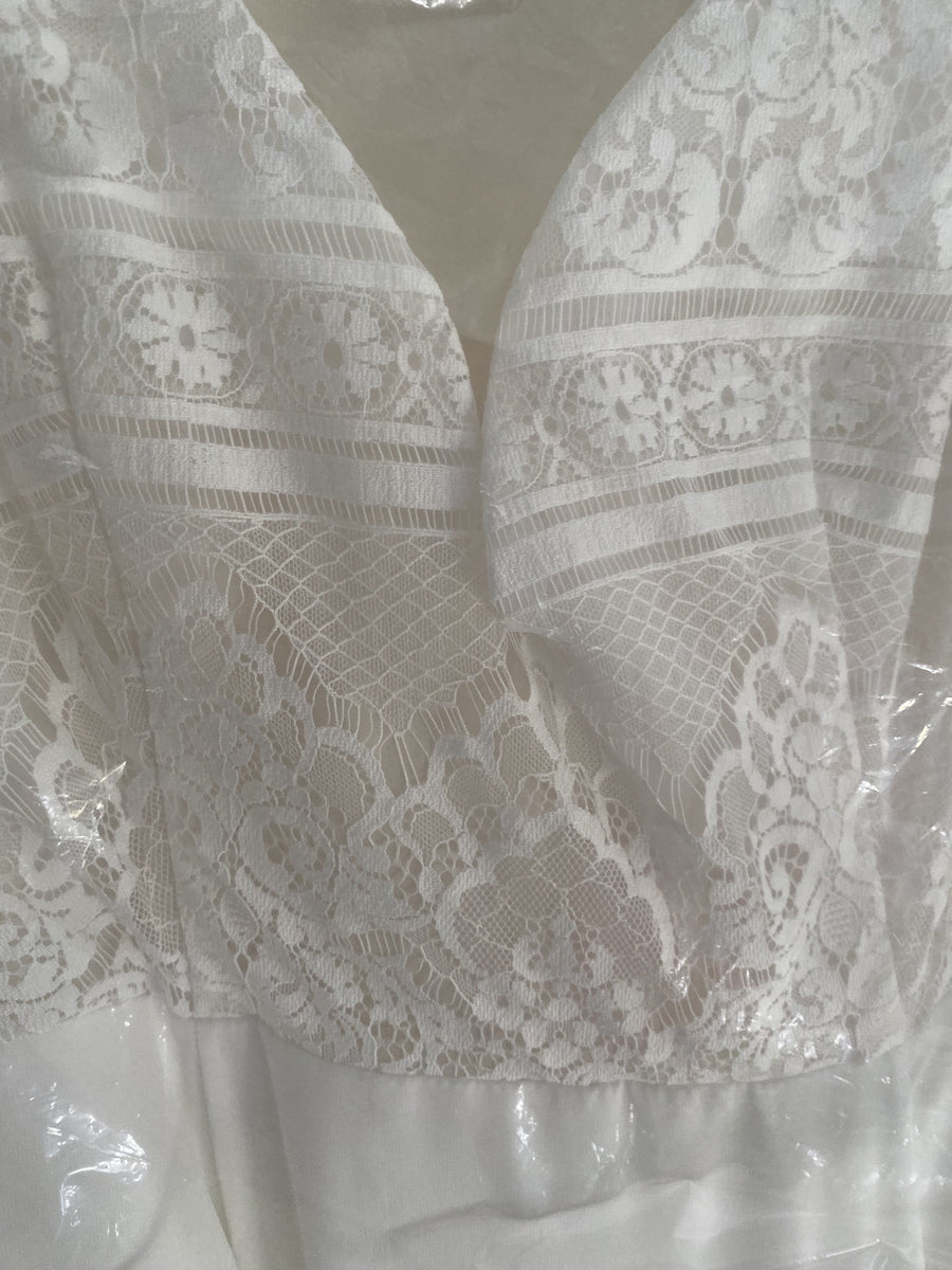Hayley Paige '1207 Bunny' size 8 new wedding dress – Nearly Newlywed