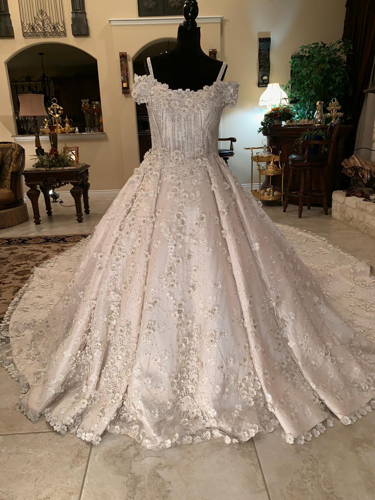 Mohammad Murad 'Royal Ball Gown' size 14 used wedding dress – Nearly ...