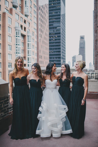 pnina tornai bridesmaid