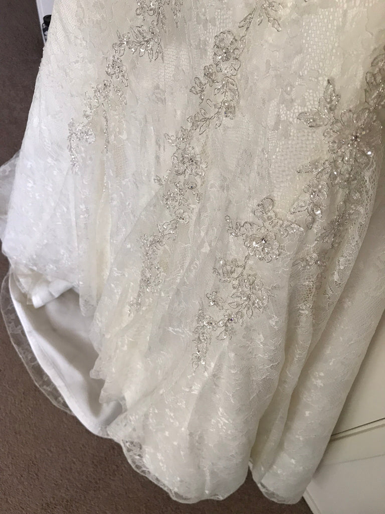 Maggie Sottero 'Vienna' size 14 used wedding dress - Nearly Newlywed