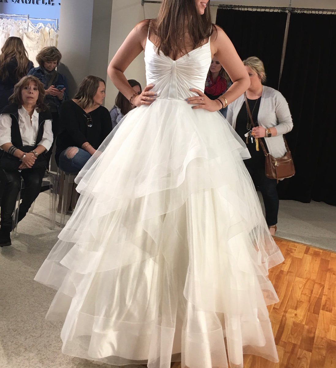 Matthew Christopher 'Arabella' size 12 new wedding dress – Nearly Newlywed