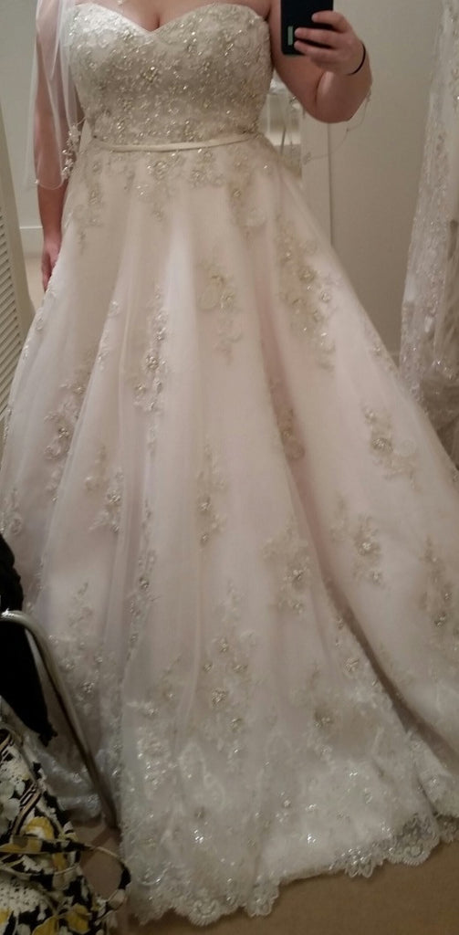 second hand wedding dresses size 22