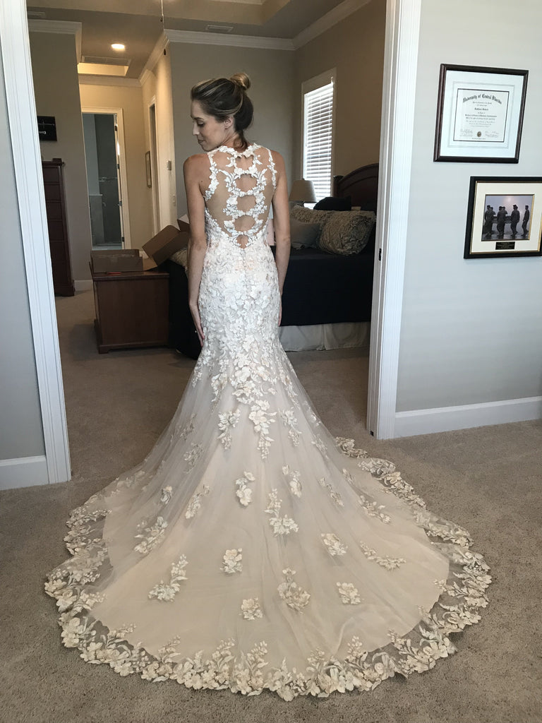 lure of lace gown bhldn