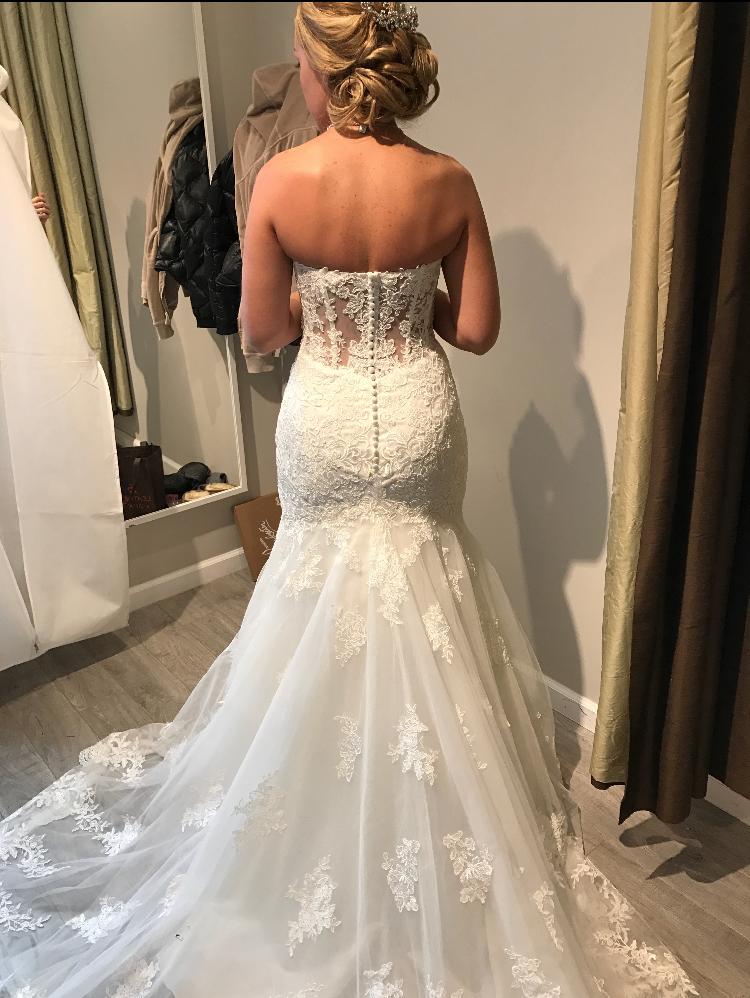 size 10 wedding dress