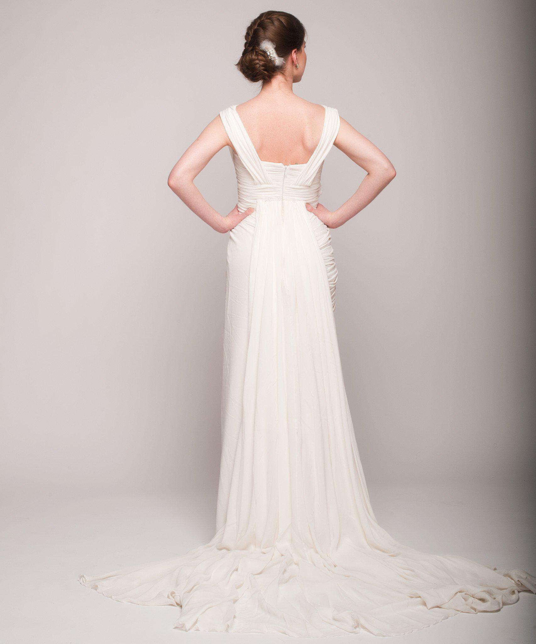 Elie Saab for Pronovias 'Casandra' Ivory Silk Wedding Dress – Nearly ...
