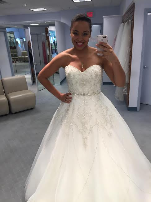 tiana wedding dress