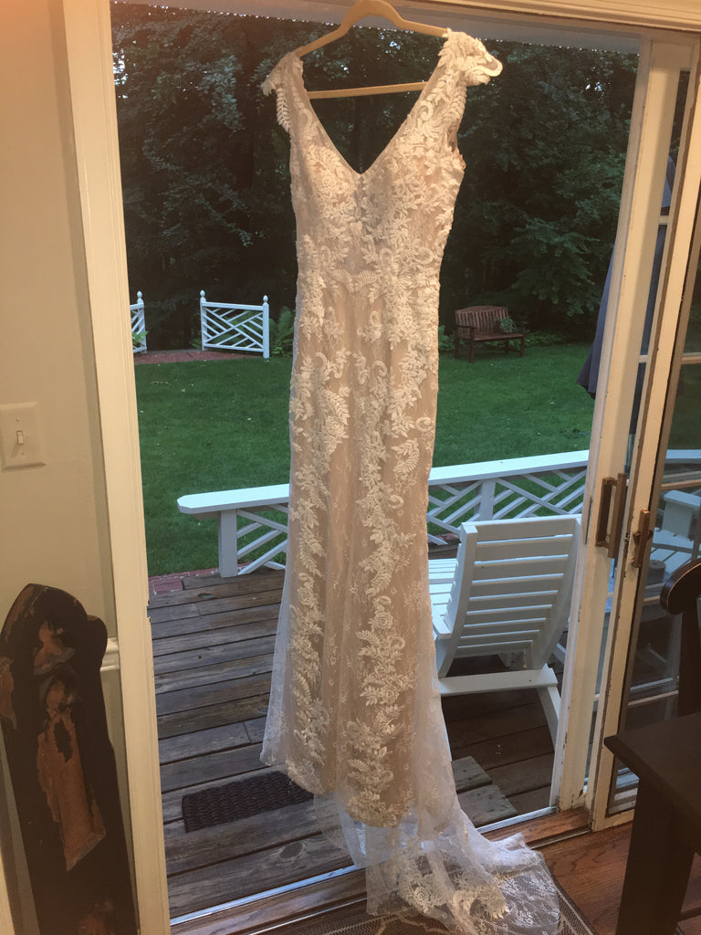 bhldn used wedding dress