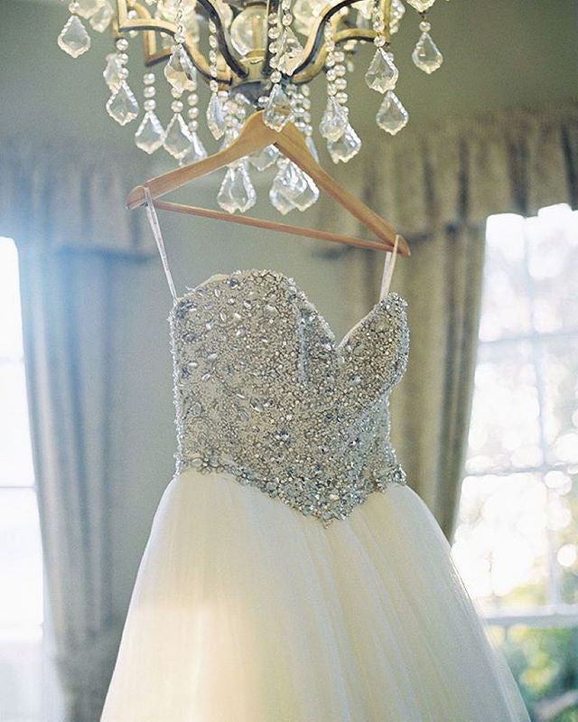 maggie sottero sparkly dress