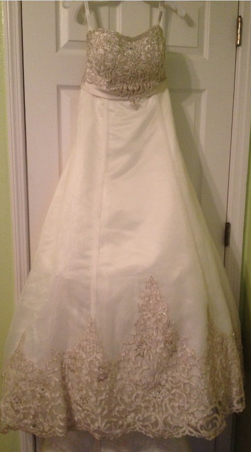 Alfred Angelo Sapphire Style 848 Size 12 Used Wedding Dress – Nearly ...