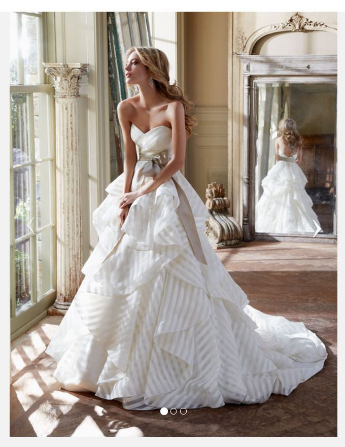 Hayley Paige 'Guindon' size 4 used wedding dress – Nearly Newlywed