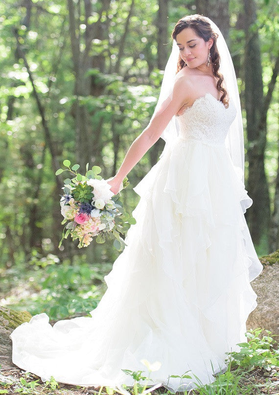 Hayley Paige 'Kira' size 4 used wedding dress - Nearly Newlywed