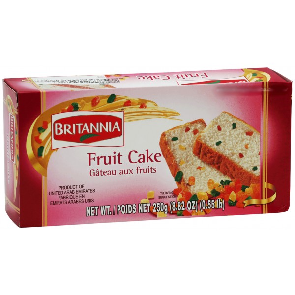 Britannia Gobbles Fruit Cake Eggless 275g – Value Mart NZ