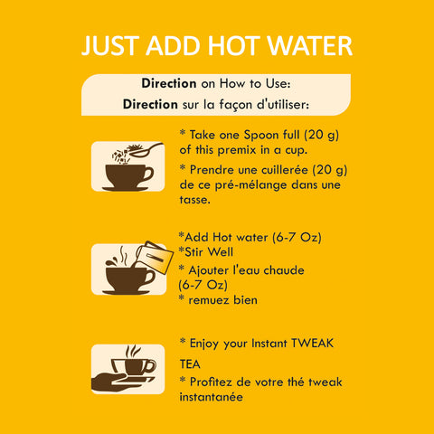 how to make ginger chai instant latte by Chai Hai