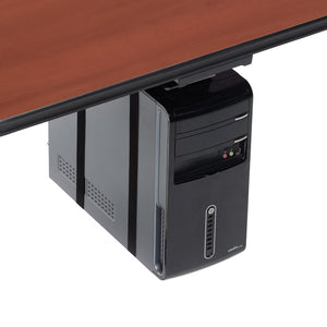 CPU Holder Dual Strap | Improve Productivity | Offices To Go OfficeToGo Black 