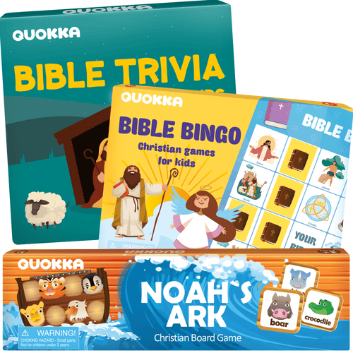 3X Set Learning Board Games for Kids 6-8 - Educational Trivia Cards Ages  8-12 by QUOKKA -, Travel United States, World Map, Explore Outer Space