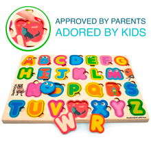Load image into Gallery viewer, Numbers ABC Wooden Puzzles for Kid | Preschool Learning Toys
