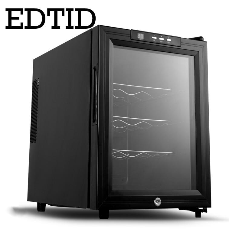 Edtid Electronic Red Wine Cabinet Home Ice Bar Cold Storage