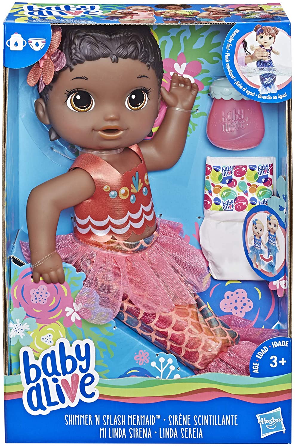 baby alive shimmer and splash