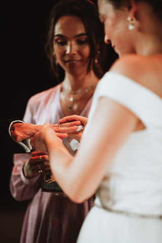 The ring bearer Charlotte