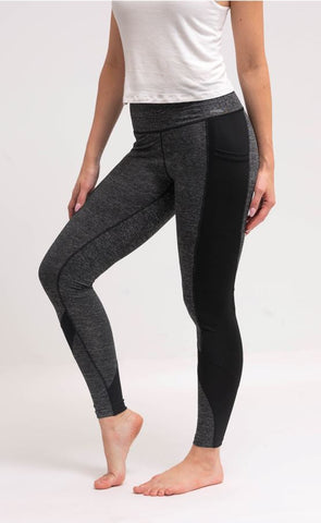 FITKICKS CROSSOVERS Women's Athletic Active Leggings with Pockets, Small  Abyss at  Women's Clothing store