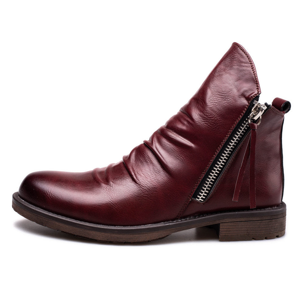 Crimto - Casual Leather Boots – Madixa