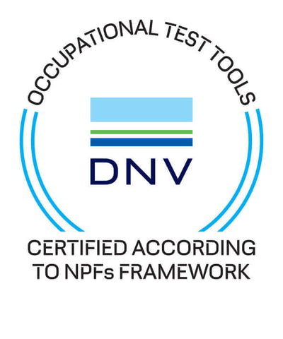 Everything DiSC Workplace® assessment (English) has been DNV-GL certified as an occupational test tool in the UK.