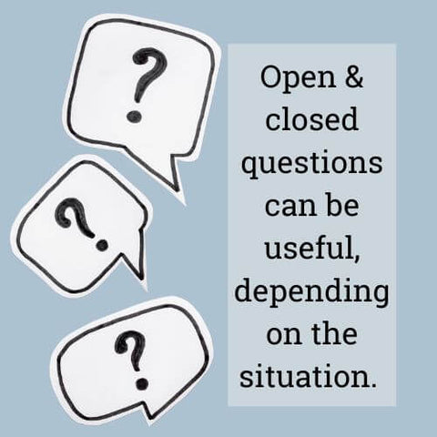 Questioning techniques in communication