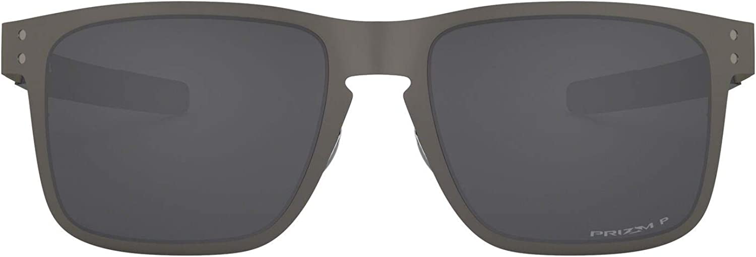 Oakley Men's Oo4123 Holbrook Metal Matte Gunmetal/Prizm Black Polarize –  Modern Blue Light Glasses