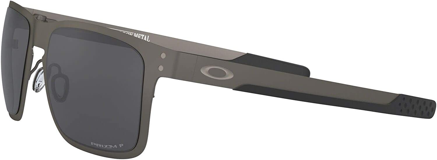 Oakley Men's Oo4123 Holbrook Metal Matte Gunmetal/Prizm Black Polarize –  Modern Blue Light Glasses