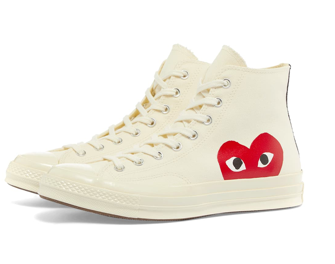 converse x comme des garcons play chuck taylor