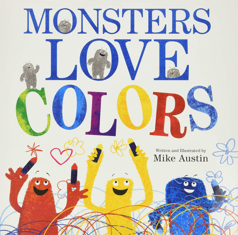 You'll find some colorful monsters in this book!