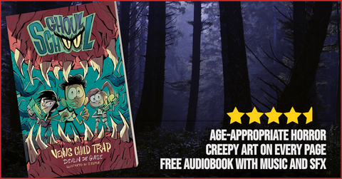 Ghoul School is another series perfect for reluctant readers who need a little something extra to engage them.