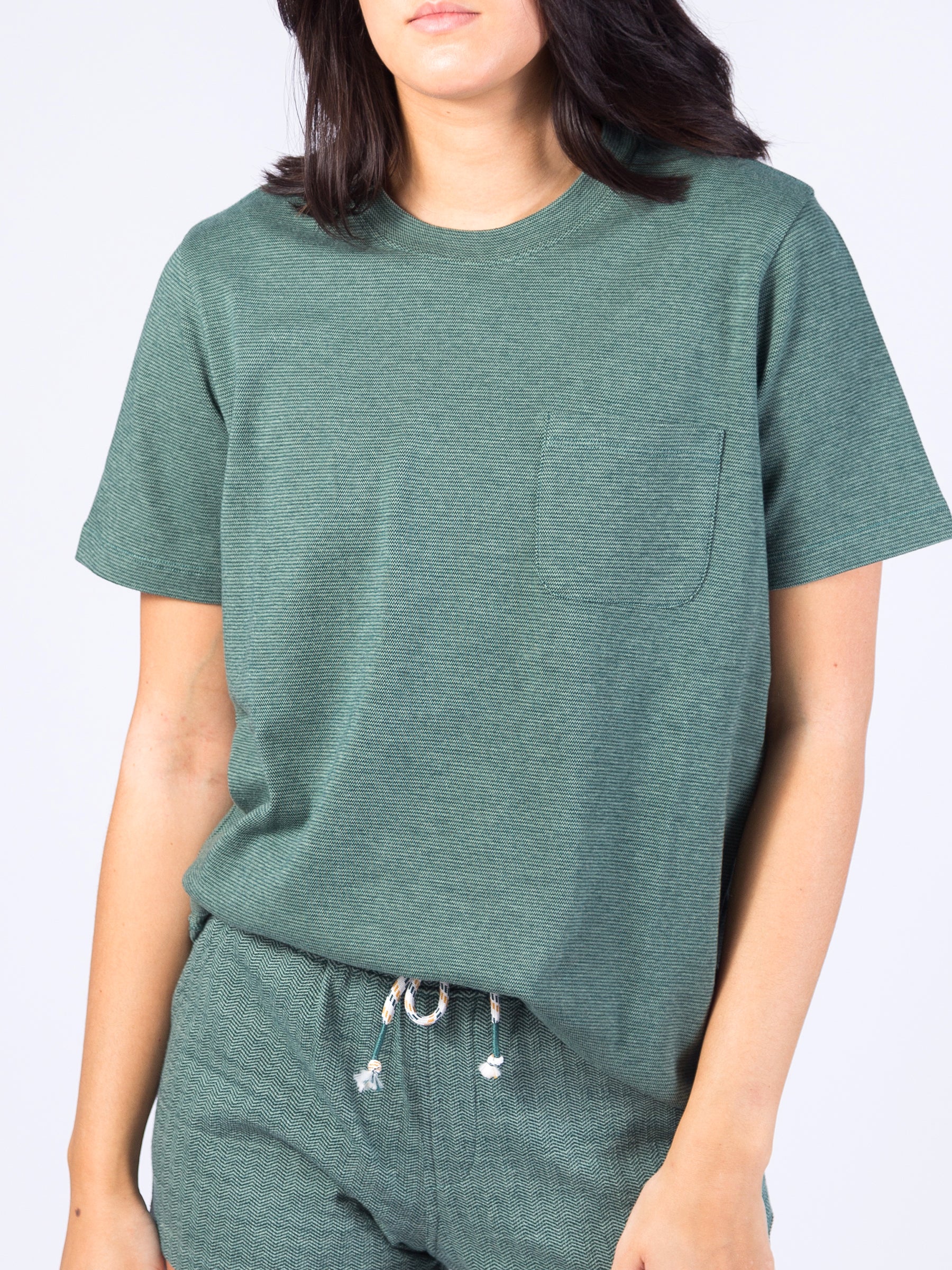 Premium-Weight Tee | Calathea Green