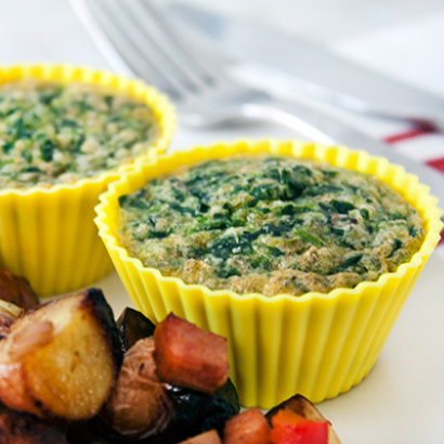 green eggs and ham breakfast muffins