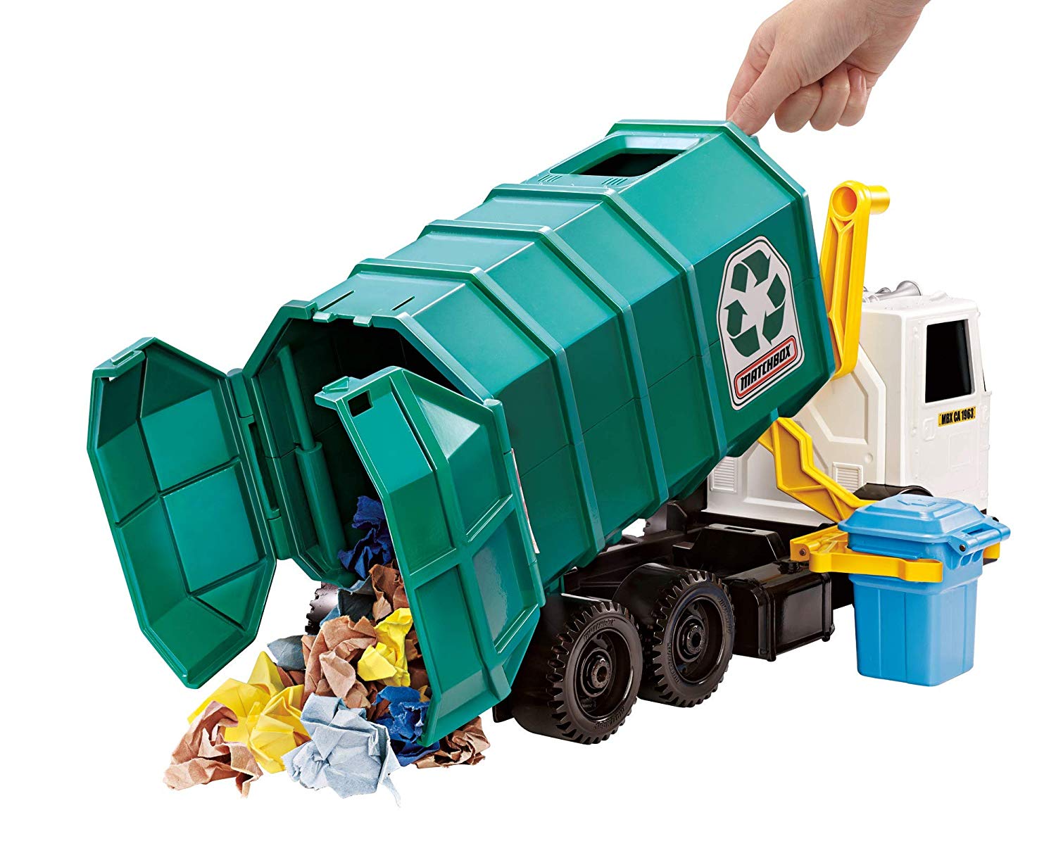 matchbox transformer garbage truck