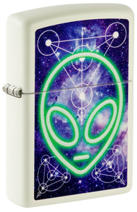 Glühender Alien