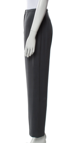 Giorgio Armani - Silk Straight Leg Pants – Gallery213