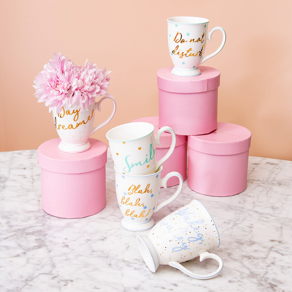 Bombay Duck Miss Darcy (Miss Bennett) Lot de 2 tasses Expresso et soucoupes