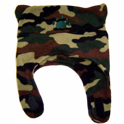 Infant & Toddler Camouflage Fleece Chinstrap Hat