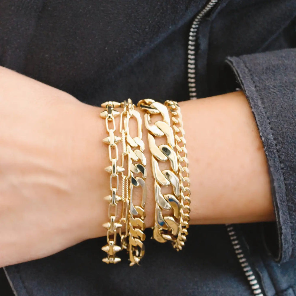 Gold-Filled Chunky Bracelet Chain