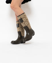 Load image into Gallery viewer, COACH x Brown Logo Rainboots (8-9)
