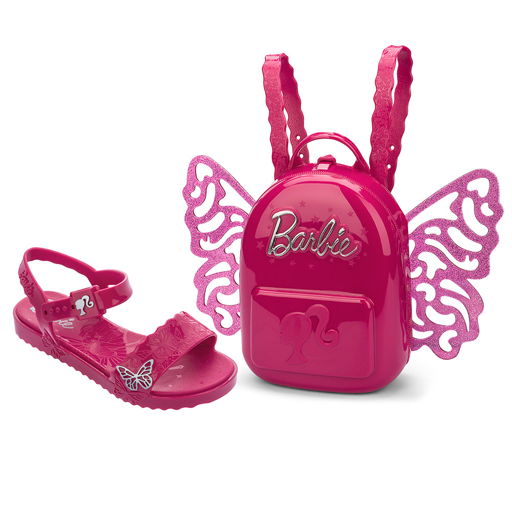 sandalia barbie infantil